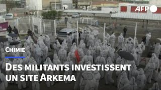 Perfluorés: des centaines de militants écologistes s’introduisent sur un site Arkema | AFP