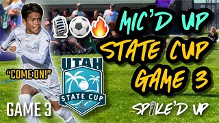 Micd Up Utah State Cup 2024 Game 3 - Its Win Or Go Home