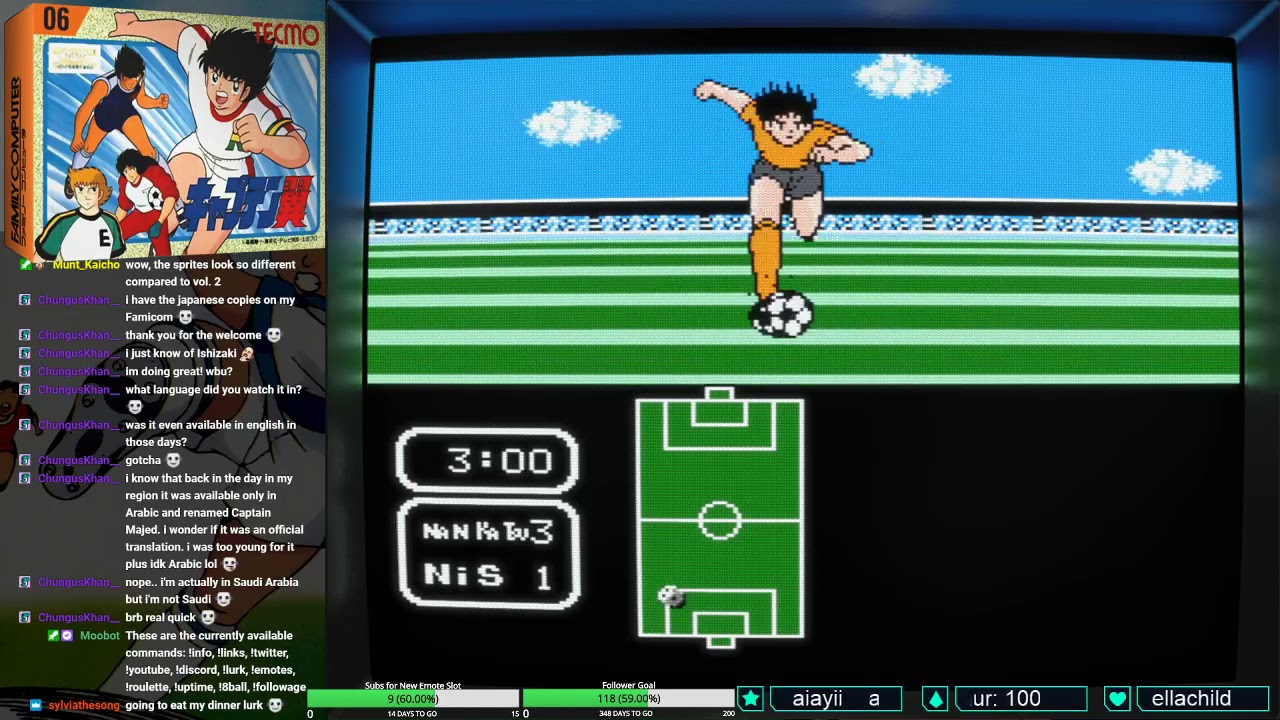 ⚽ Captain Tsubasa ⚽ (NES) (Fan-Translation) - Part 1 - YouTube