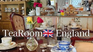 British Tea Rooms  | 10 Shops│Vintage Tableware, Cozy Interiors | From London to the Cotswolds