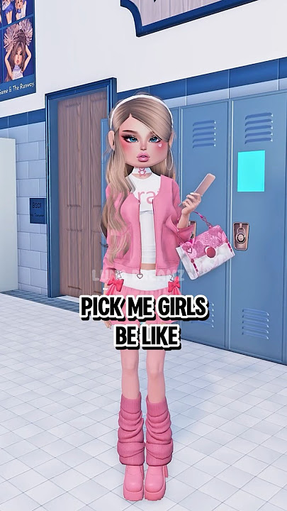 PICK ME girls at school be likeπ
#dresstoimpress #dti #roblox #shorts
