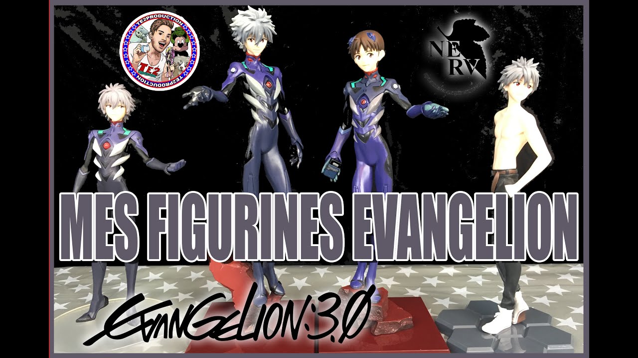 MES FIGURINES EVANGELION KAWORU & SHINJI - YouTube
