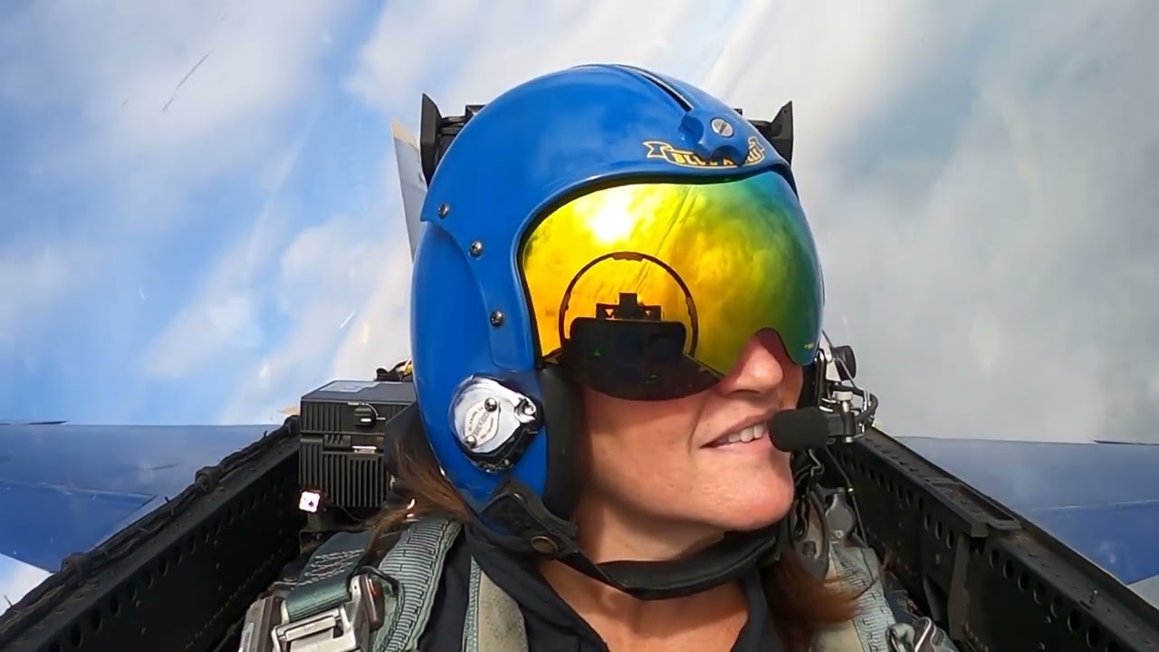 Flying with the Blue Angels:  Inside the cockpit at more than 7G's!