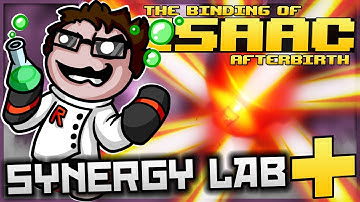 The Binding of Isaac: Afterbirth+ - Synergy Lab: ULTIMATE  DISINTEGRATION PLANET! (NEW LAB UPGRADES)