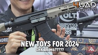 New Airsoft Blasters for 2024 | 看展花絮 Part2 | MOA Show 2023