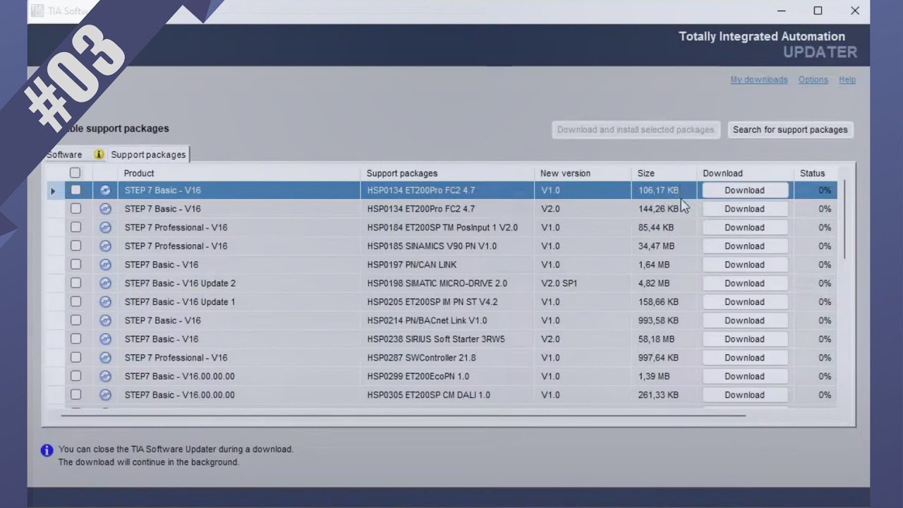 TIA Portal Updater - YouTube