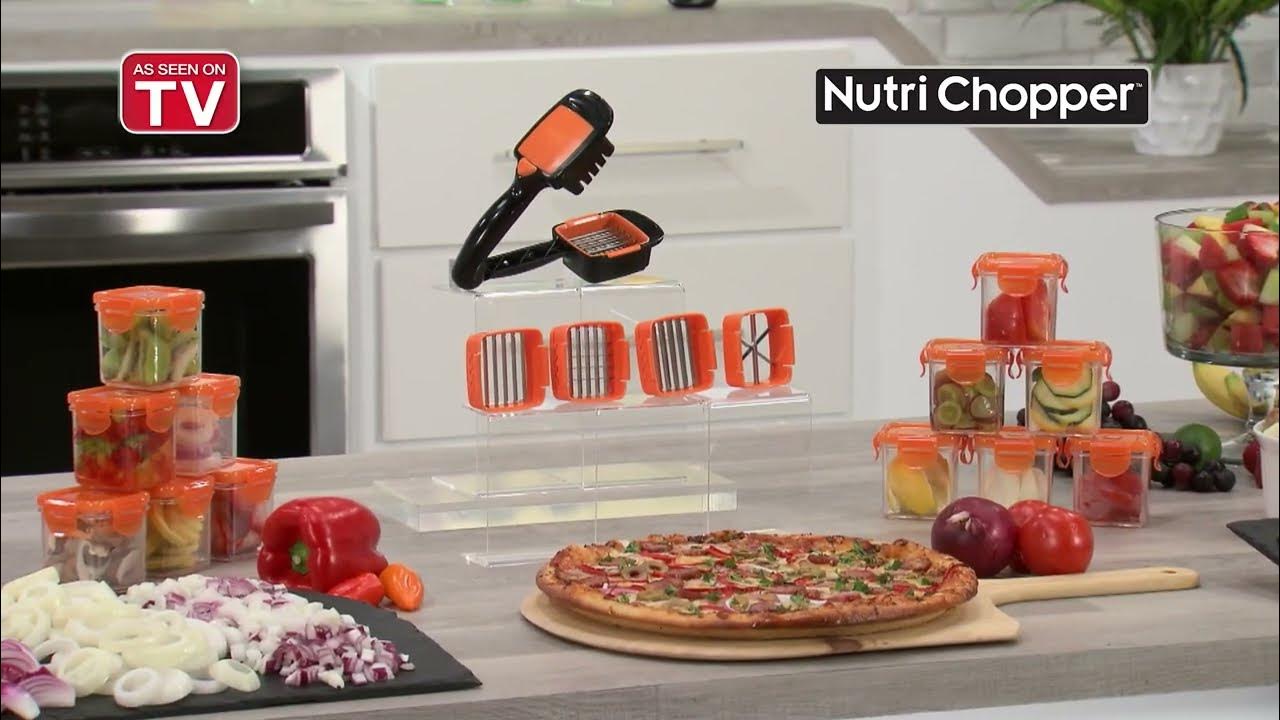 New Nutri Chopper As Seen On TV Squeeze And Chop Prep Storage Contai –  Touched By Time Treasures