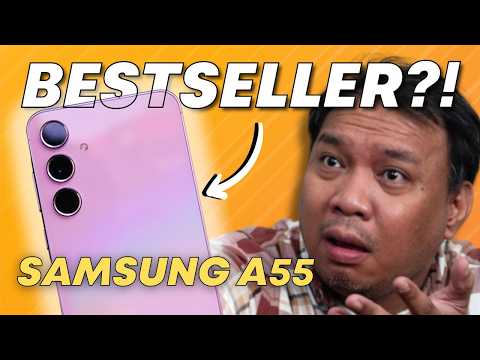 OP daw, pero sobrang daming bumibili | Samsung Galaxy A55 5G Philippines Hands-on