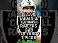 LVRaiders AidanO’Connell Vs IndianapolisCoits DanielJonesWeek 5 (who is betterQB) NFLFootBallTeamAFC