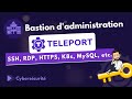 Bastion teleport open source  ssh rdp https k8s etc
