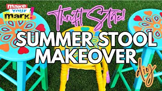 Summer Seating Makeover with Cricut