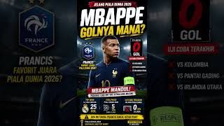 mbapee mandul! #mbapee #prancis #pialadunia2026 #worldcup #dembele