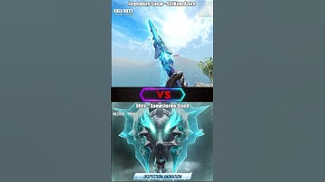 Codm Legendary spear - Striking Azure vs Blood Strick Ultra - Snowstormv Stash Shorts 2025