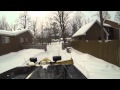 Diesel M1008 CUCV Plowing Snow