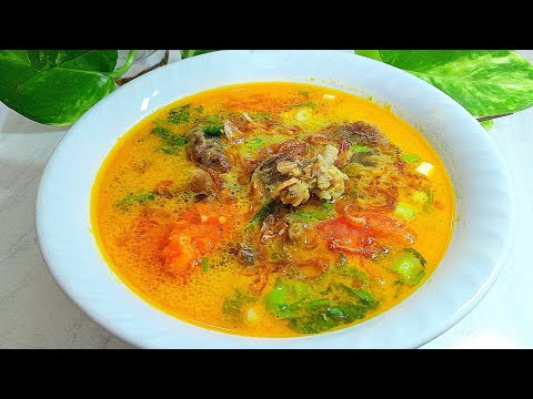 Resep Soto Tangkar Betawi Asli