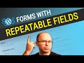 How to Create a WordPress Form with Repeatable Fields?