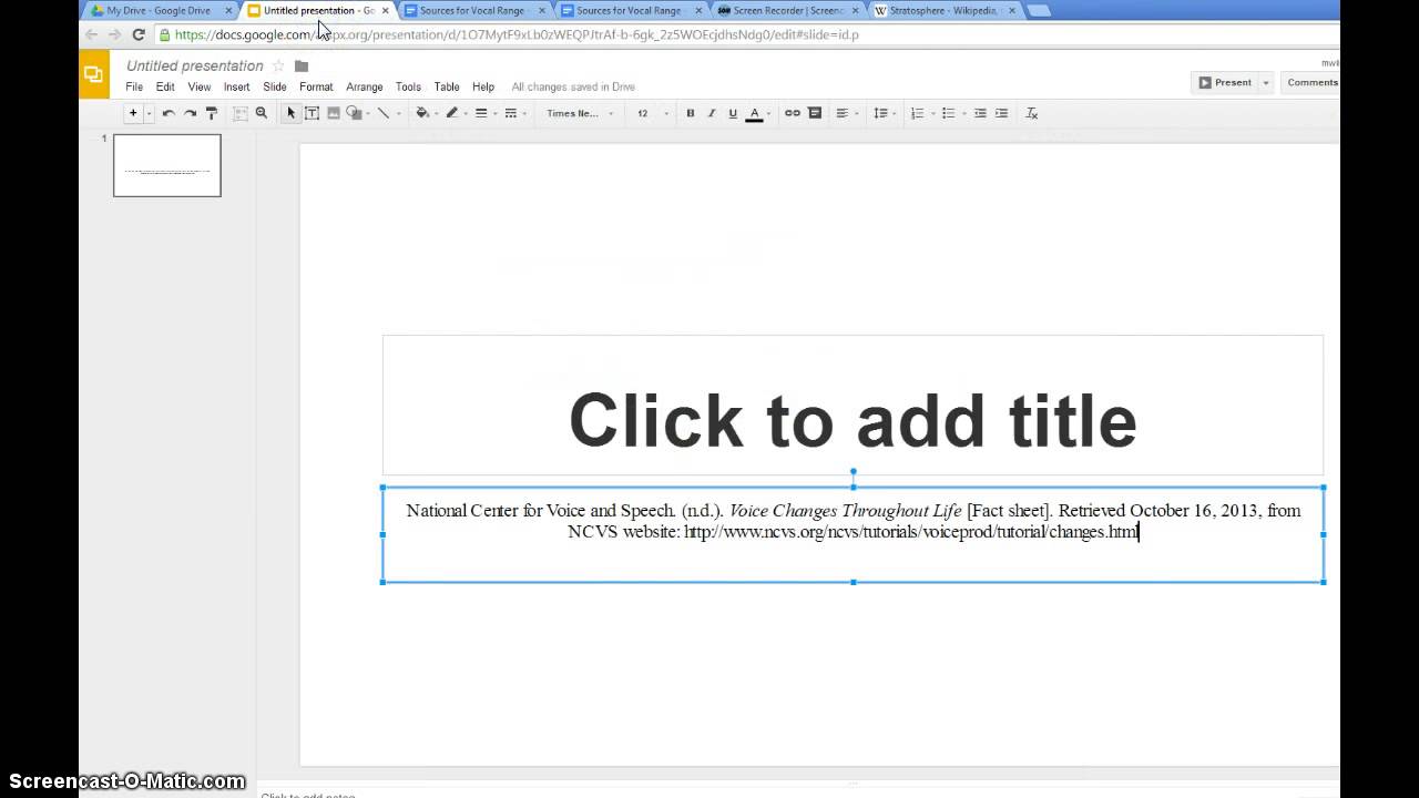 Hanging Indent In Google Presentations Youtube