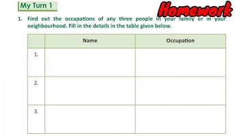 Class-3|Chapter-5(Work and Professions){Part-13}