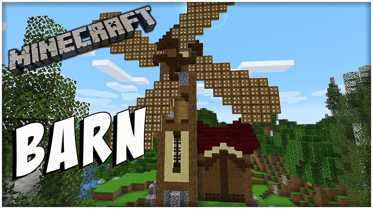 Building A Barn For A Windmill | Survival 1.14.3