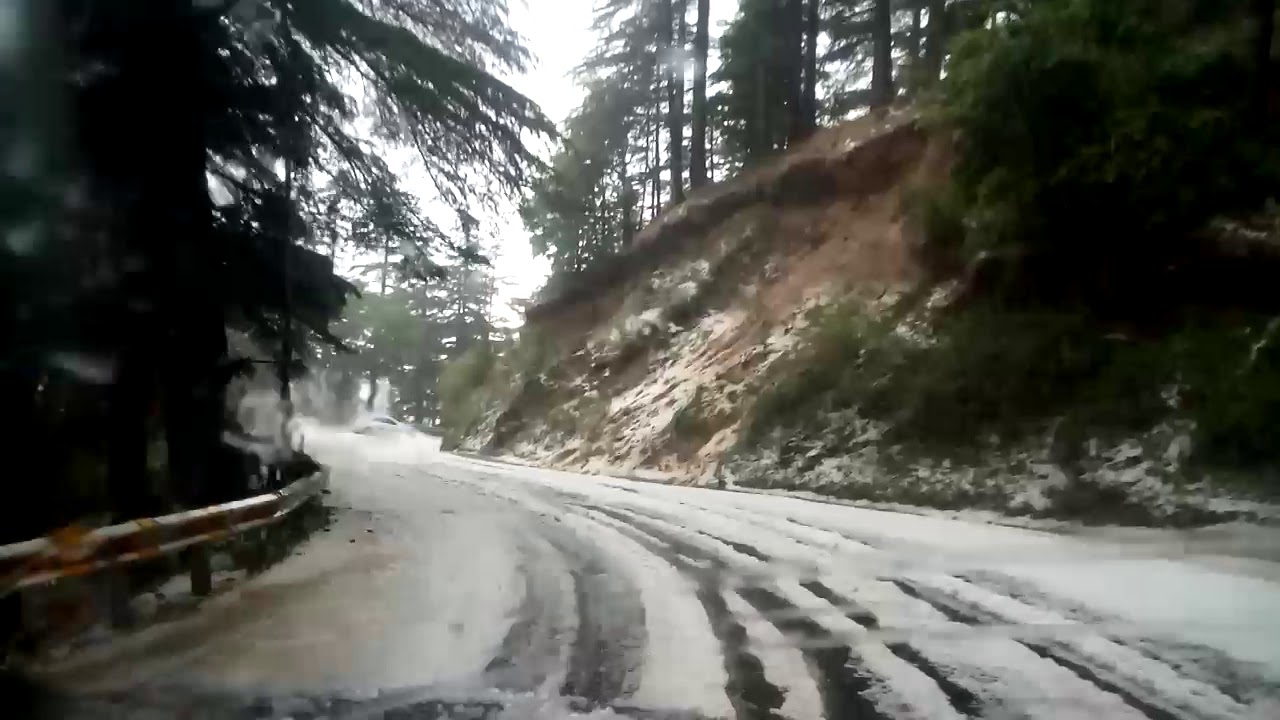 SNOWFALL IN MAY 2019 SHIMLA