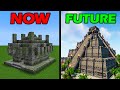 Jungle pyramid now vs future