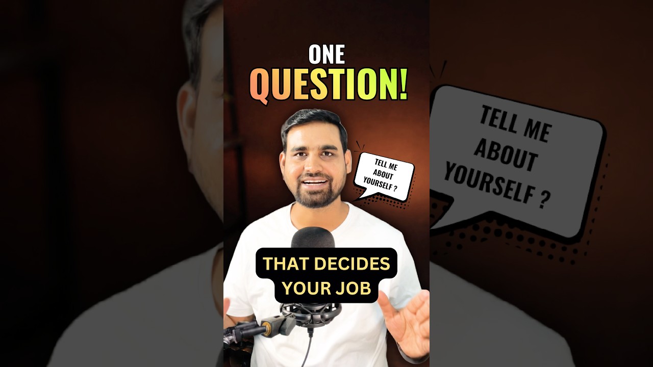 How to Answer “Tell Me About Yourself” – Best Interview Answer for Freshers (2026)