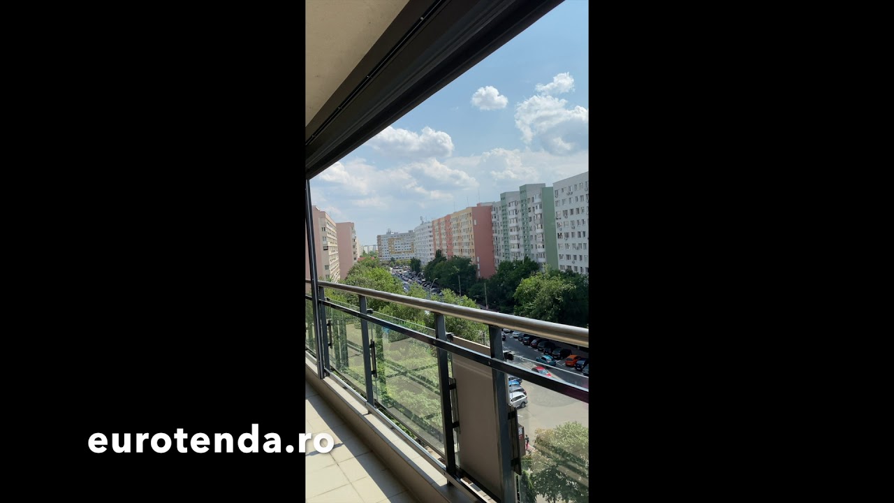 Rulouri Balcon - Rulouri cu Folie Transparentă montate la Balcon - marca Eurotenda