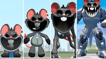 EVOLUTION OF ALL MECHATITAN TOUILLE SMILING CRITTERS VS ALL POPPY PLAYTIME CHAPTER 4 In Garry