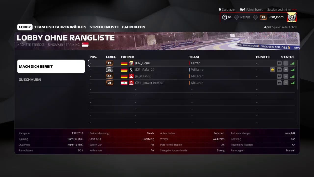 JDL Rookies Cup Singapur