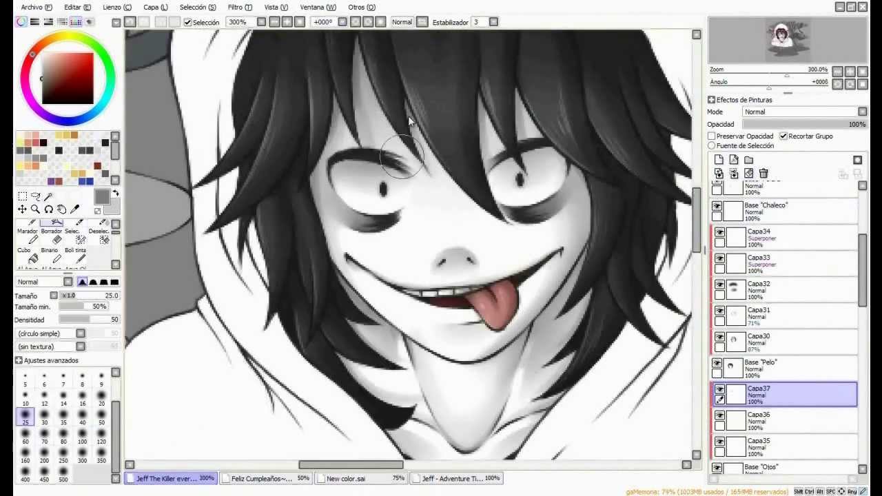 Jeff The Killer - Speedpaint .:iNSaNiTY:.