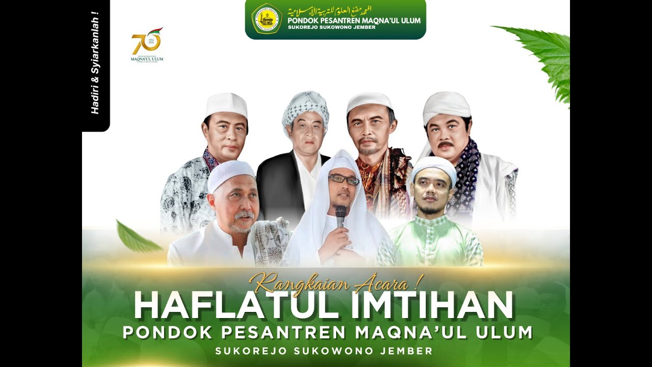 LIVE | WISUDA XXXII | PP. MAQNAUL ULUM