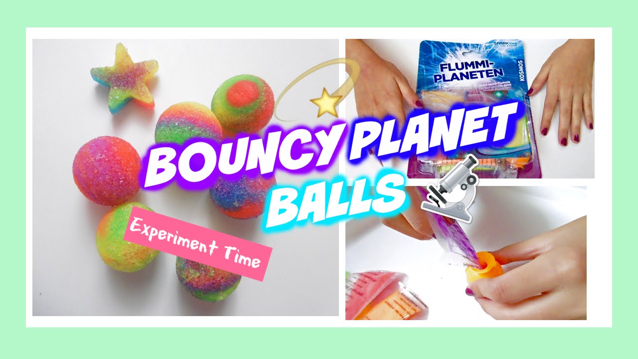 Bouncy Balls Set Experiment Time 1⎥MiSweetWorld YouTube