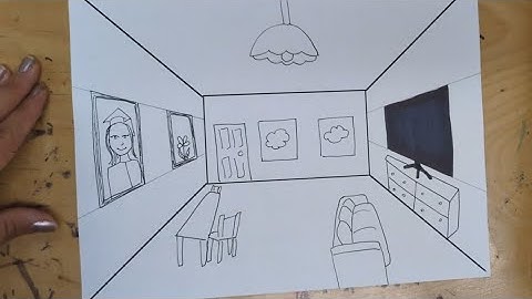 Linear perspective room 