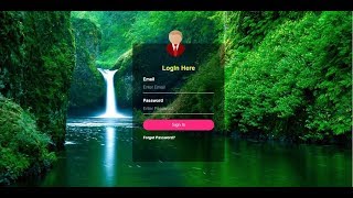 Transparent LogIn Form [Pure HTML With CSS]