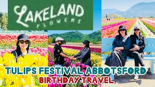 TULIPS FESTIVAL ABBORTSFORD (LAKELAND) FAILED TO FLY A DRONE #canada #travel #flowers