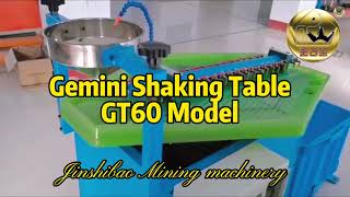 Gemini shaker table performance - Gold Lab!  Gold Panning MBMM