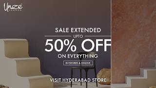 Hyderabad! Sale Extended | Up To 50% OFF On Everything