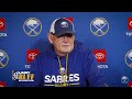 "It Was An Emotional Game" | Lindy Ruff On Game Against Tampa Bay Lightning | Buffalo Sabres
