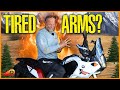 Say goodbye to tired arms when motorcycling