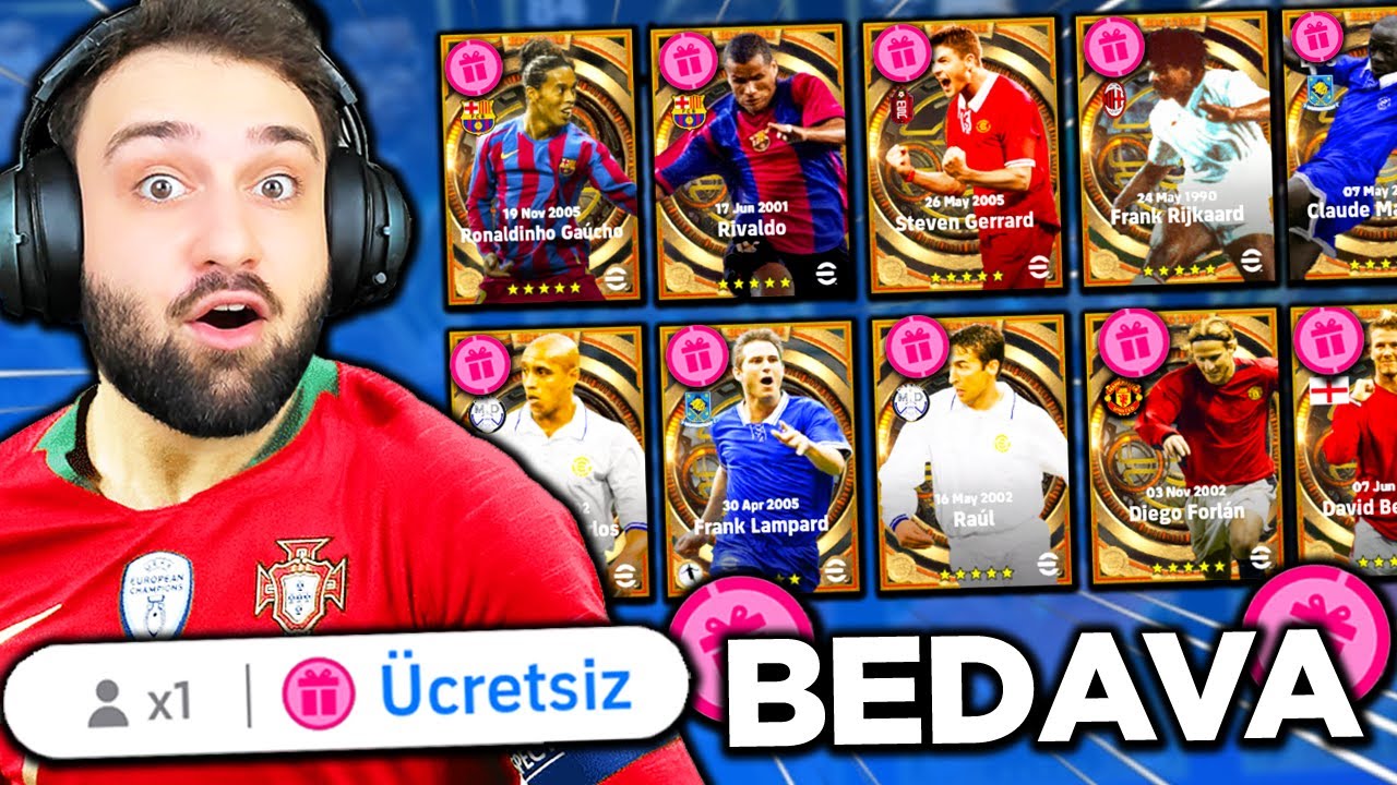 BEDAVA 🎁🎁 BİG TİME EFSANE EPİCLER ÇIKARTTIM!! Efootball 2025 Mobile Top Açılımı