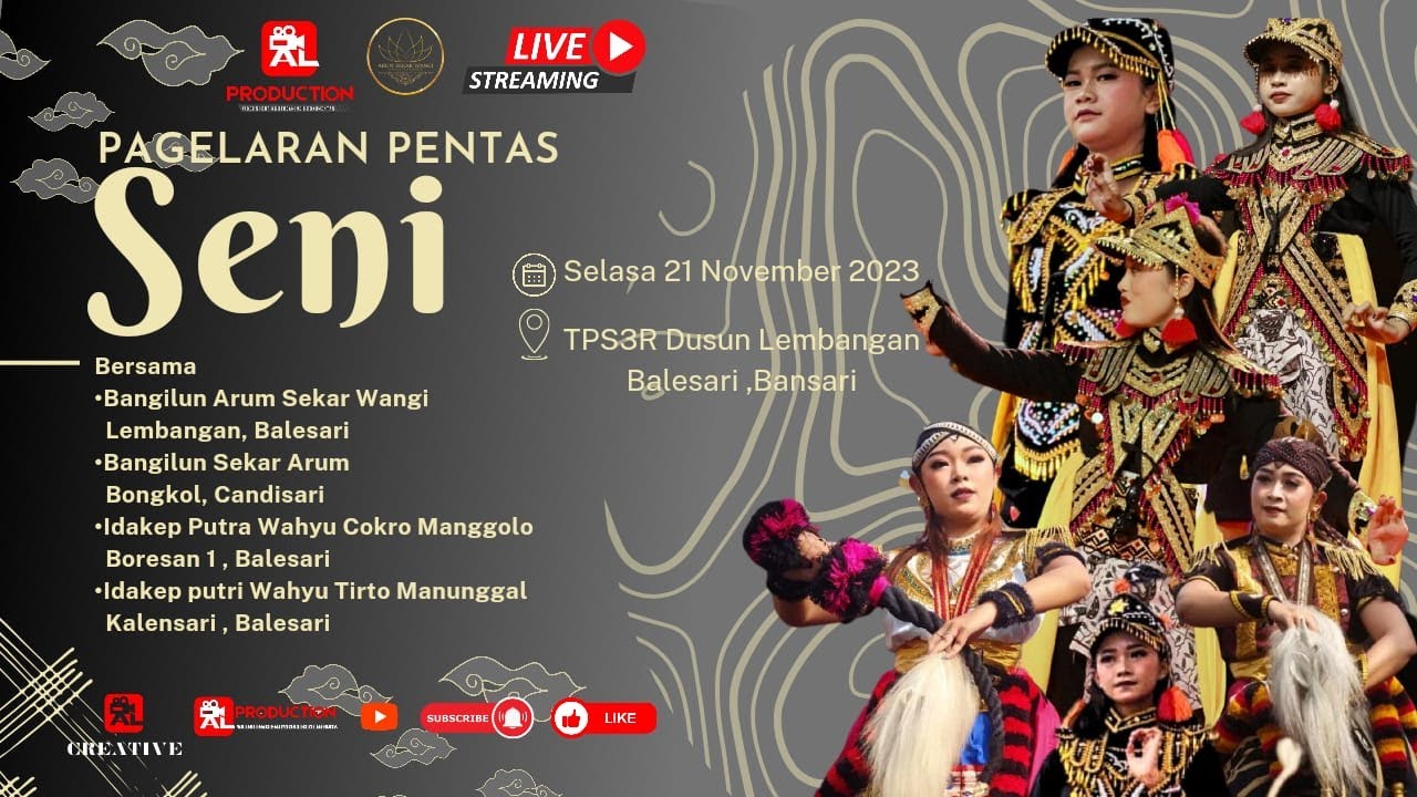PAGELARAN PENTAS SENI DALAM RANGKA TASYUKURAN PENUTUPAN PANEN TEMBAKAU DUSUN BALESARI