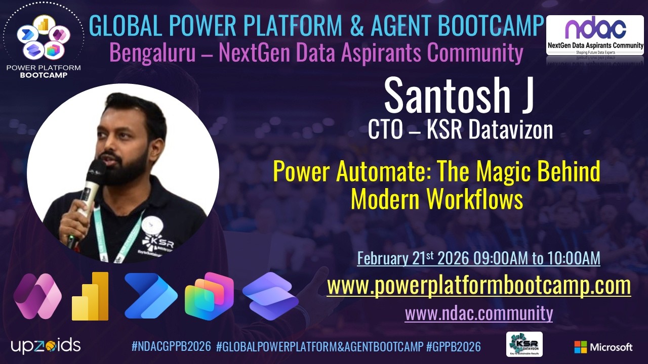 Power Automate: The Magic Behind Modern Workflows - GPPB x NDAC Bootcamp