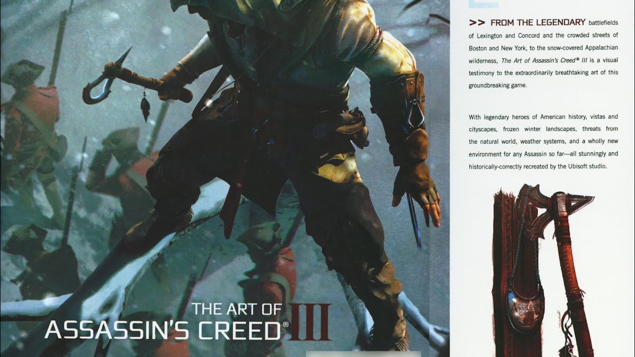 #751 The Art Of Assassin's Creed III 2012 Slideshow - YouTube