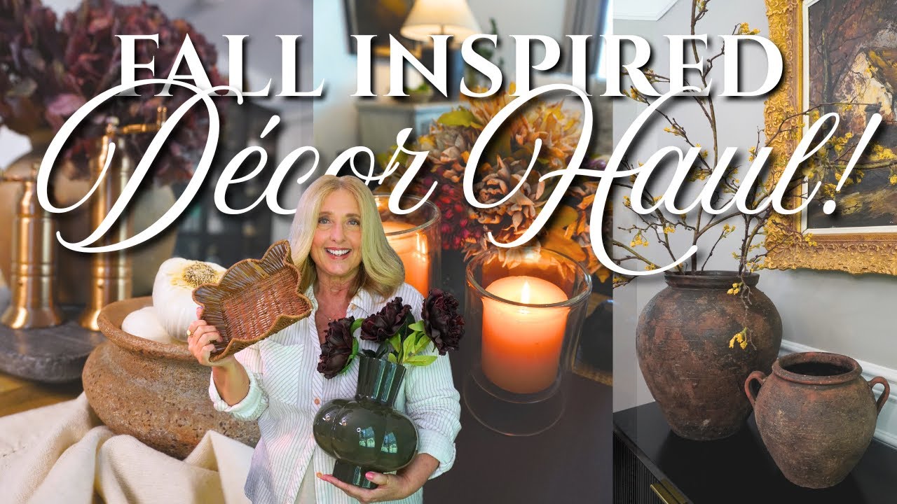 🍂 HUGE Fall Inspired Home Décor Haul 2025 | Zara Home, Magnolia, HomeGoods, and More!