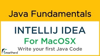How to write and run your First Java program on MAC OSX INTELLIJ IDEA. Java Tutorial #0.4