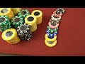 Milano poker chips sound test - YouTube