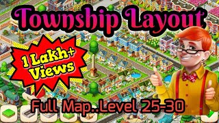 Township Layout || Full Map || Level 25-30