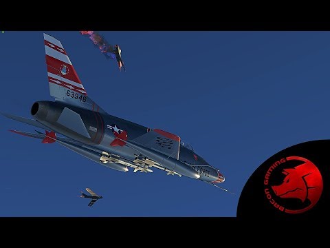 F-100 Super Sabre - 'The Big Gun' - 1.85 War Thunder Dev Server