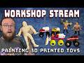 Painting 3D Printed Diecast Truck Accessories &amp; Rapping MC Lars - PVV Livestream