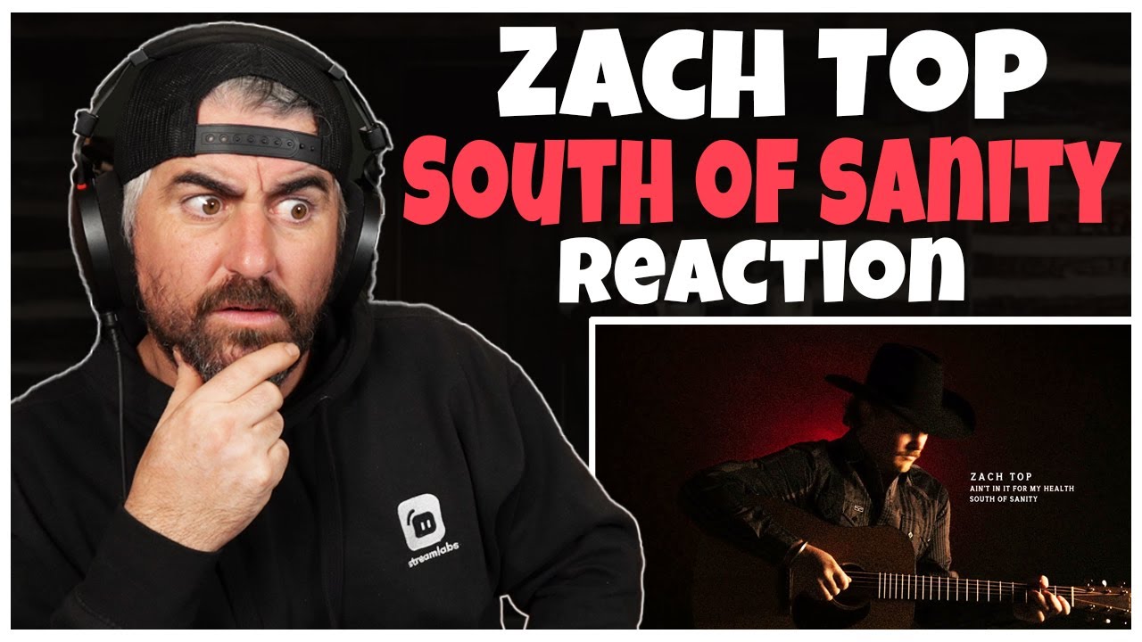 Зак Топ — БУДУЩЕЕ кантри-музыки? | Zach Top — South of Sanity (реакция рок-музыканта)